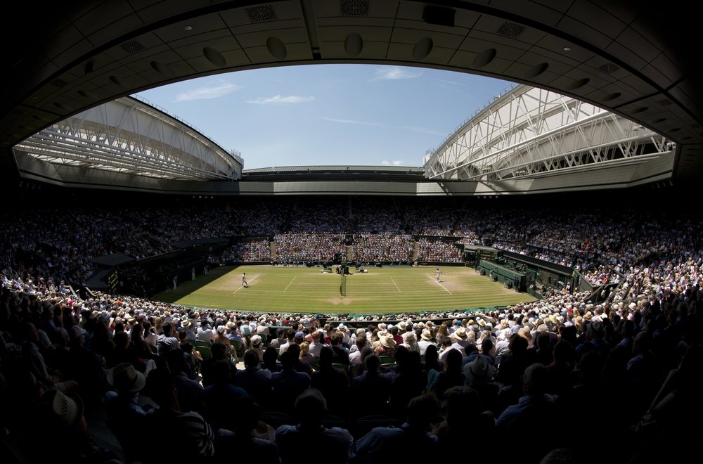 Advantage’ onder het dak van Wimbledon